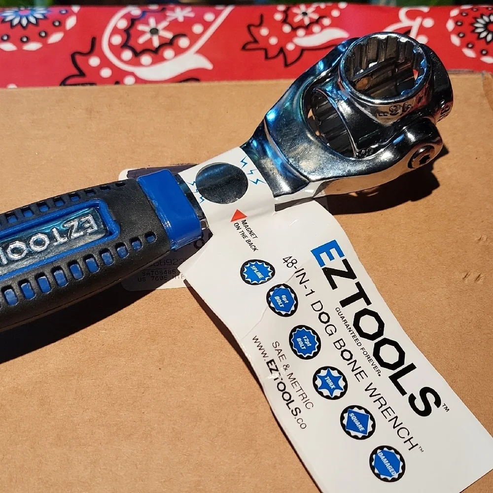 Blue Multi-Function Wrench - Picture 2 of 4